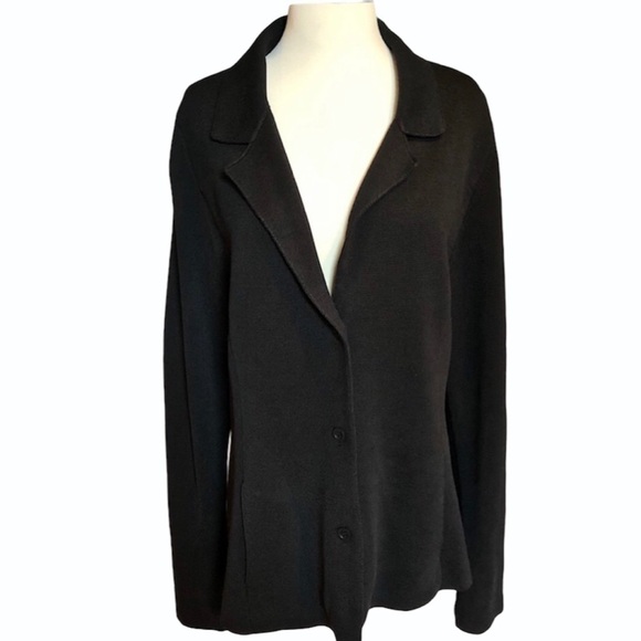 EILEEN Fisher Knit Blazer - Picture 1 of 7